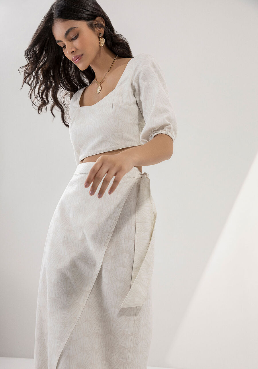 Saia Midi Sarja Estampada com Transpasse, . Saia Midi Sarja Estampada com Transpasse, , large.