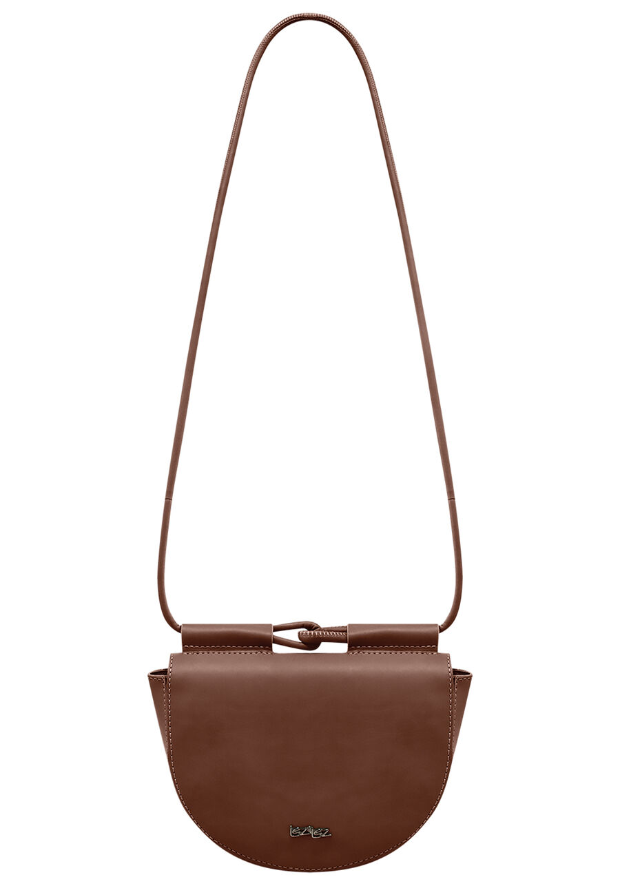 Bolsa Média Arredondada Tiracolo com Alça Longa, . Bolsa Média Arredondada Tiracolo com Alça Longa, , large.