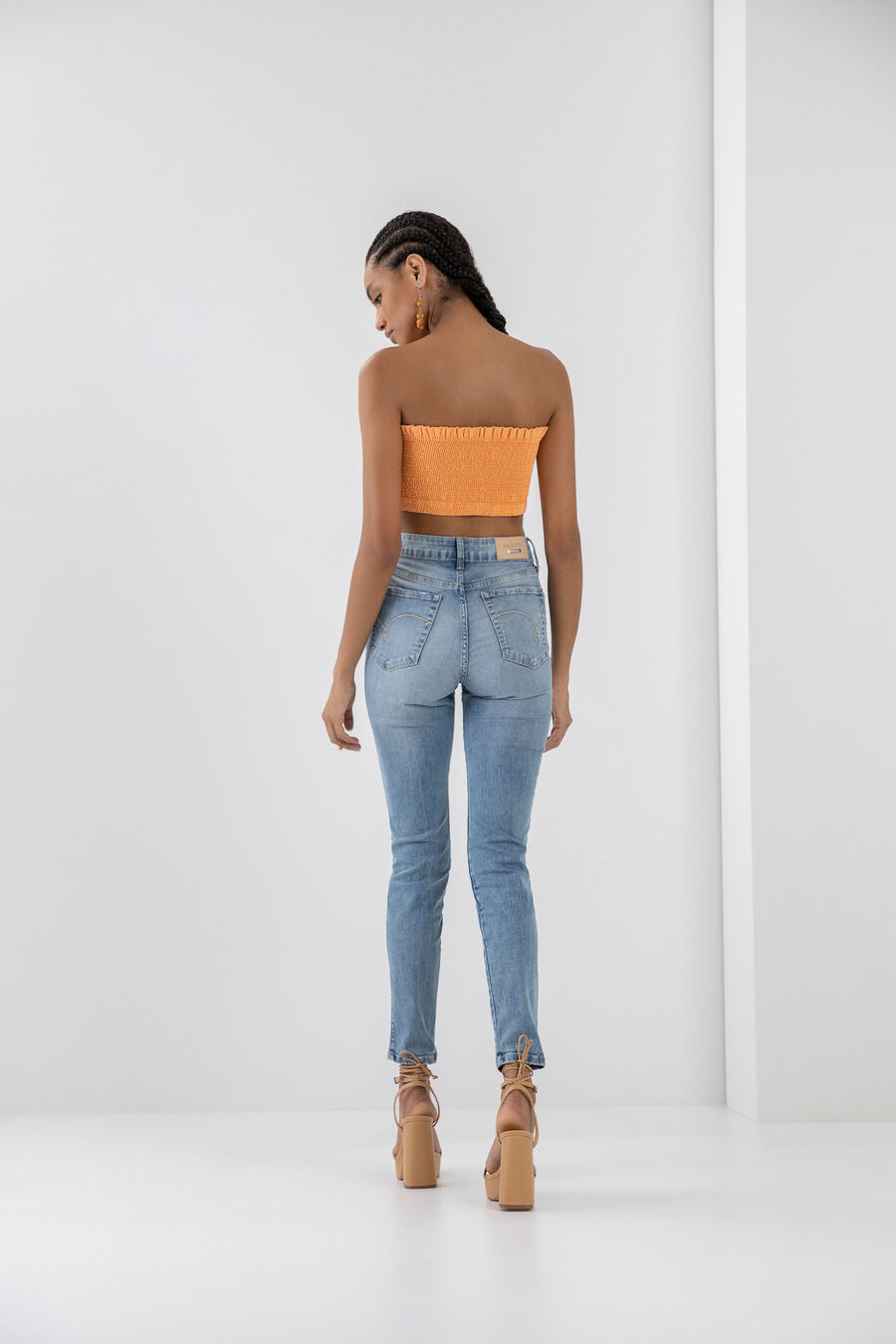 Calça Jeans Skinny Cropped Every Day, JEANS, large.