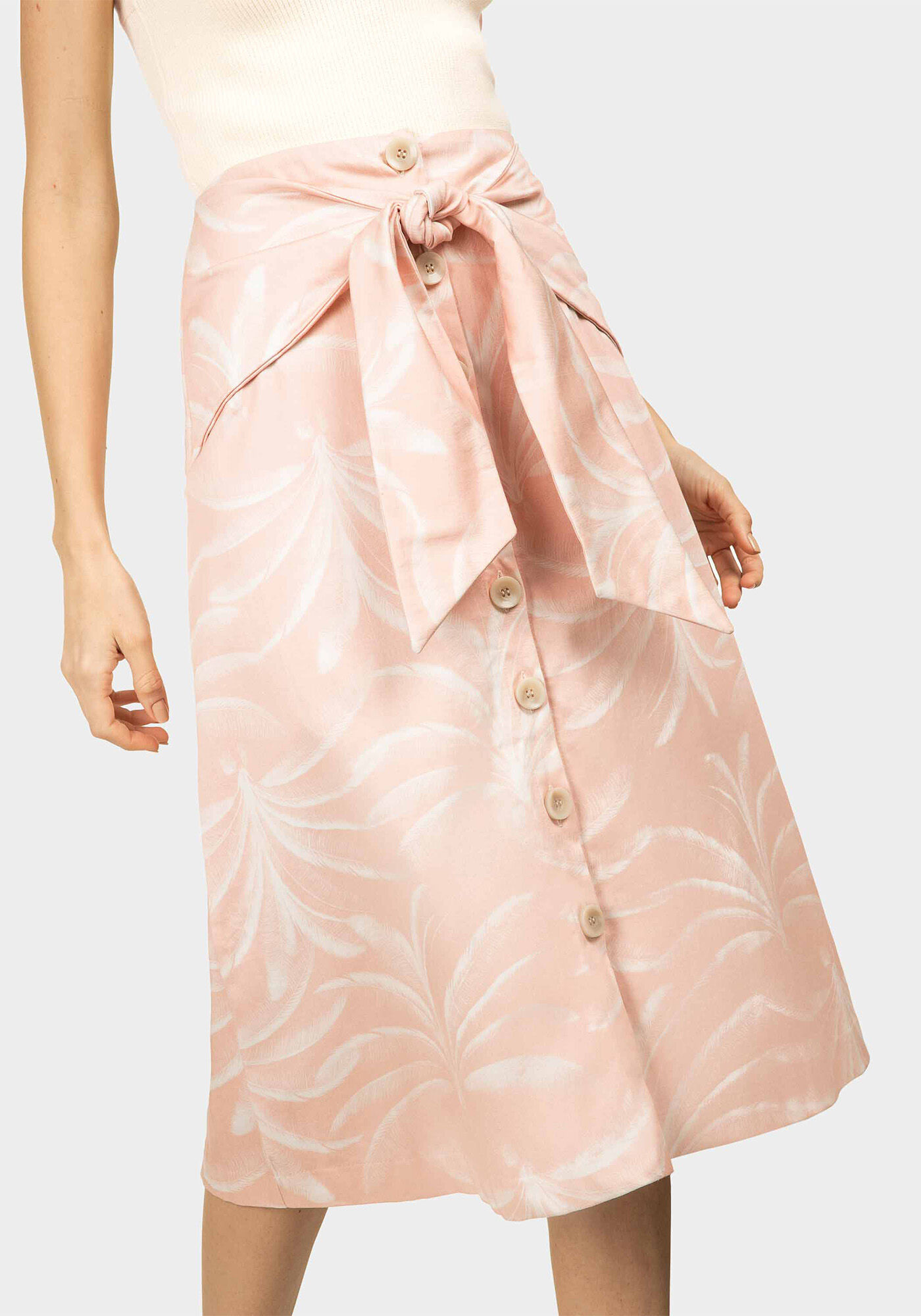 Saia M&iacute;di Amarra&ccedil;&atilde;o Estampa, , large.