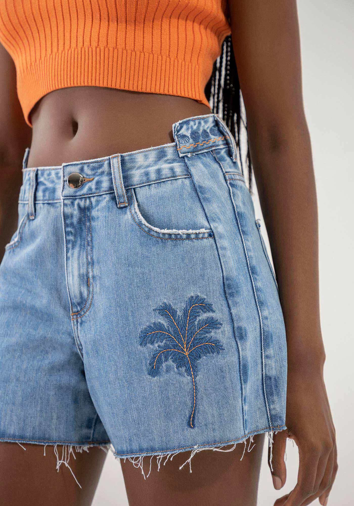 Short 2025 jeans boyfriend