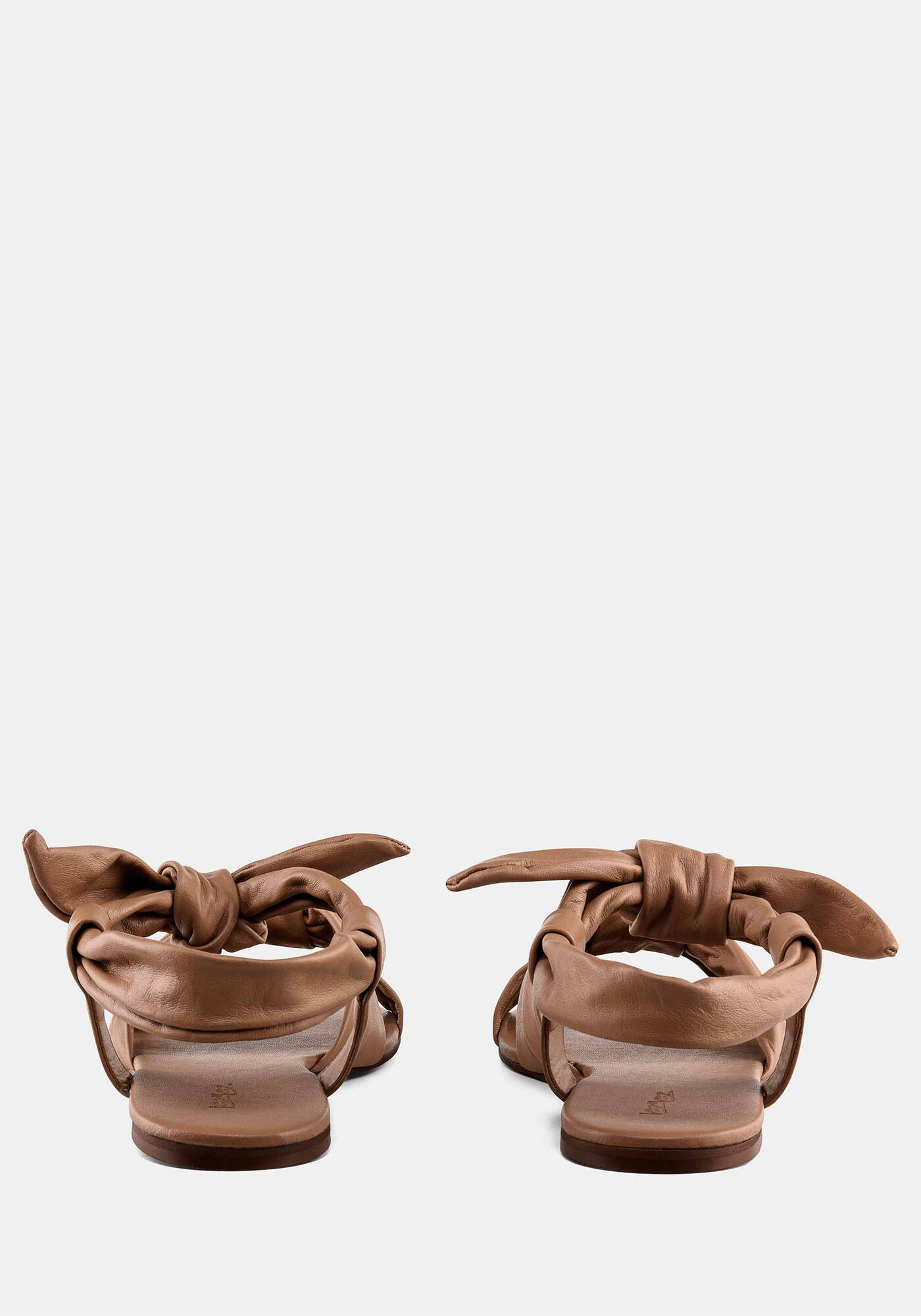 Sand&aacute;lia Rasteira em Couro, , large.