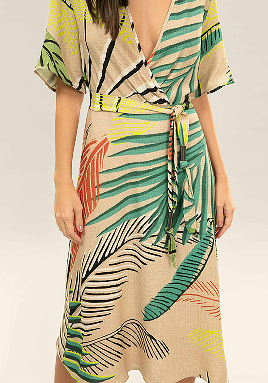 Vestido Mídi Estampa, . Vestido Mídi Estampa, , large.