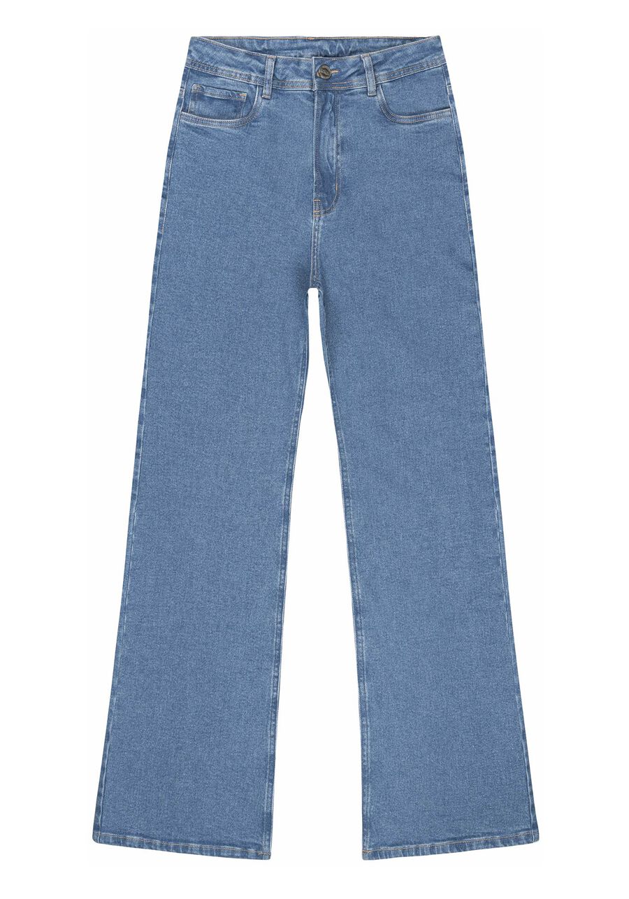 Calça Jeans Wide Leg Super Alta com Elasticidade, . Calça Jeans Wide Leg Super Alta com Elasticidade, , large.