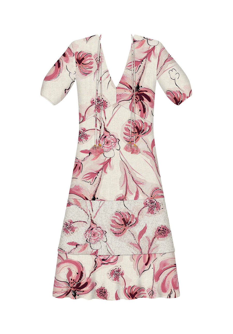 Vestido Tecido Poly Marocain Midi, . Vestido Tecido Poly Marocain Midi, , large.