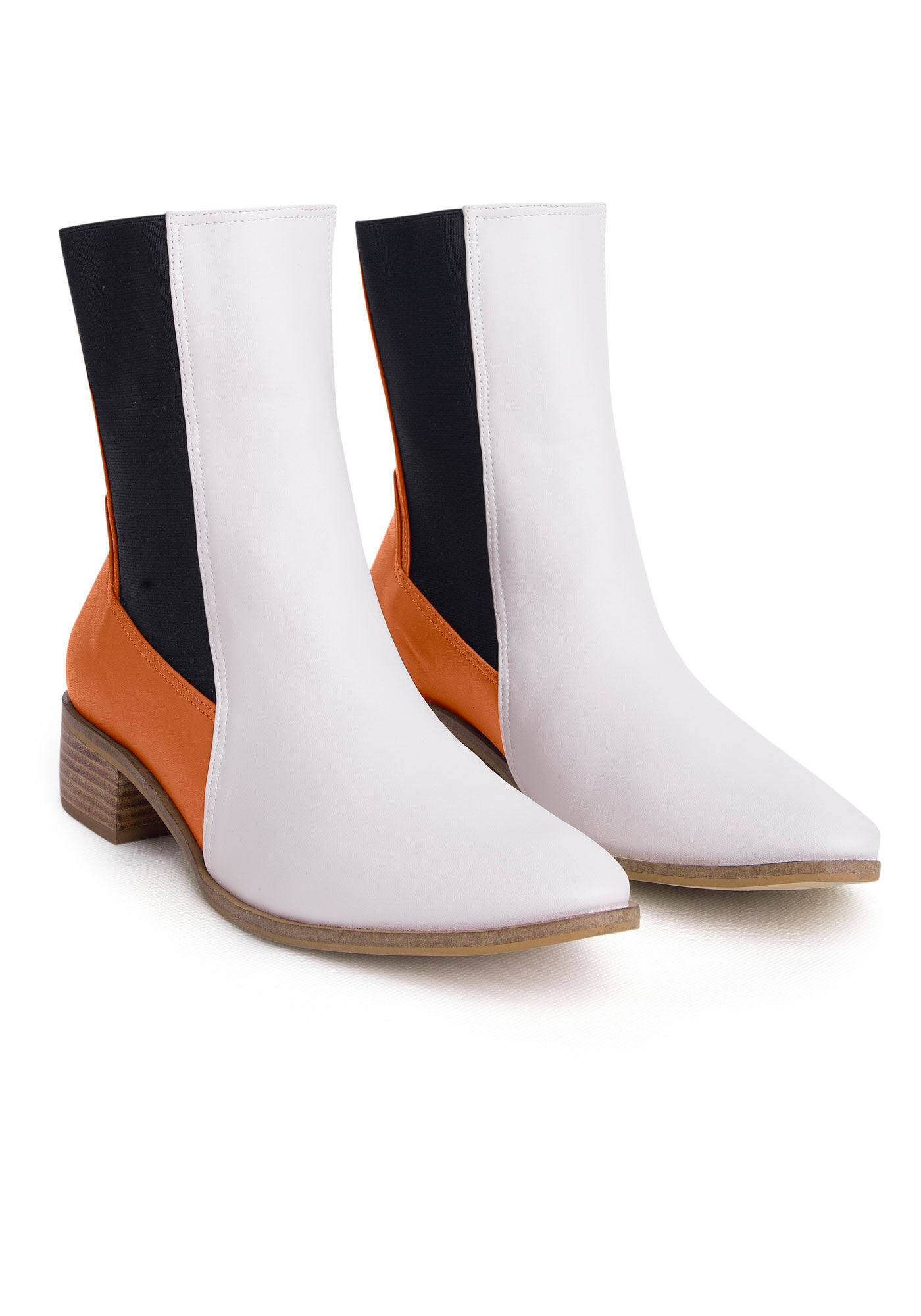 Bota Cano M&eacute;dio com Recortes, , large.