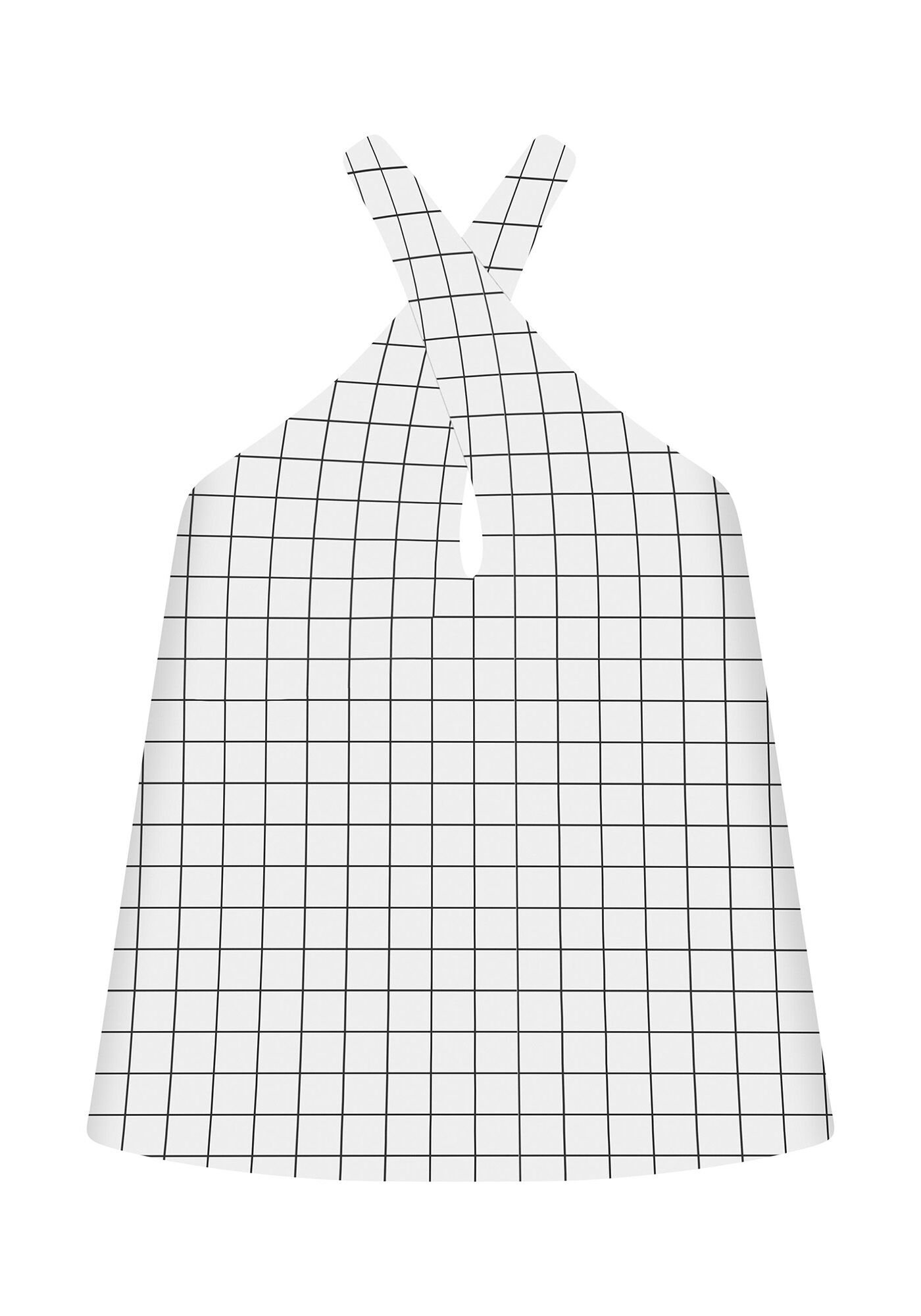 Blusa Frente &Uacute;nica Estampada, , large.