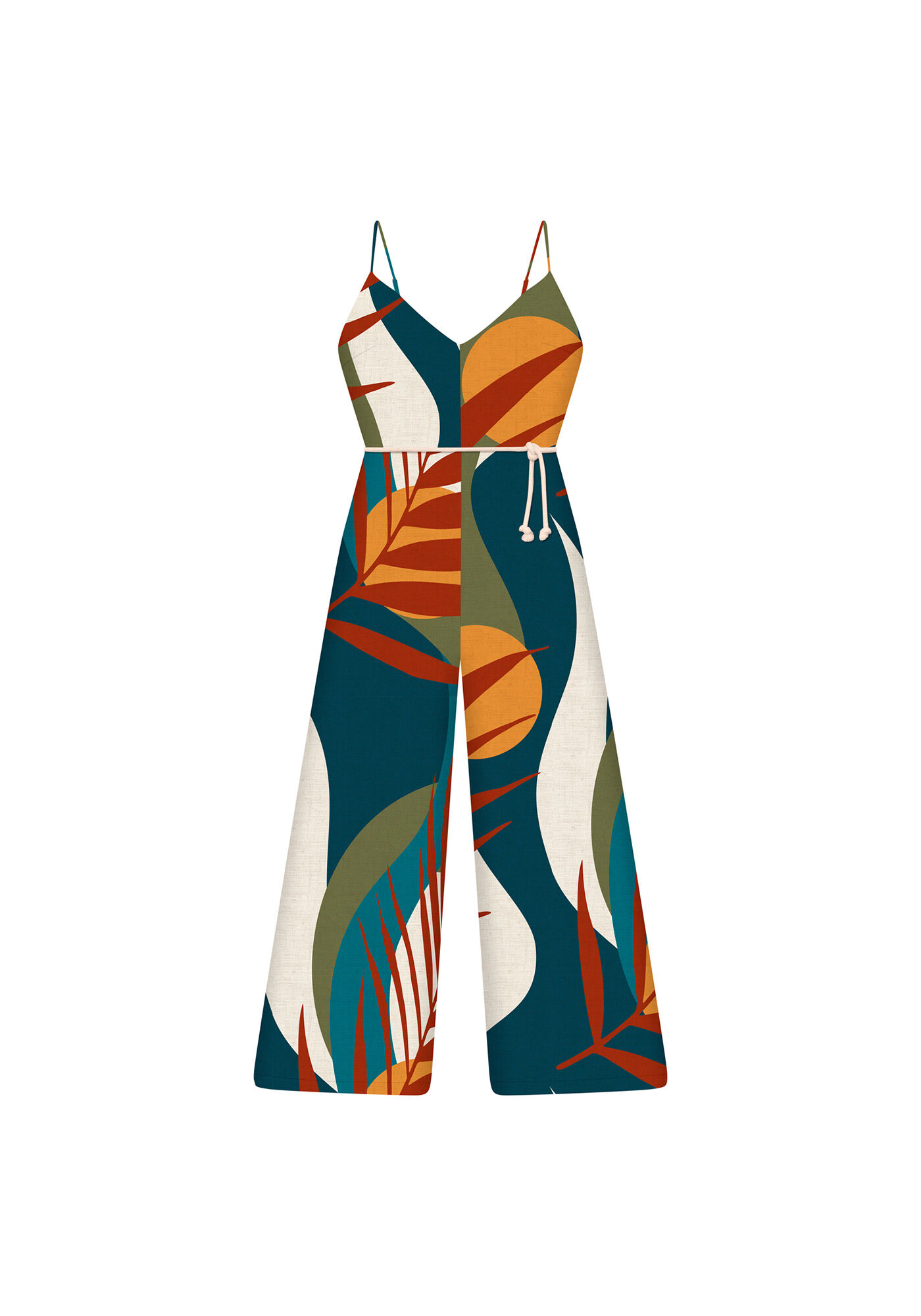 Macac&atilde;o M&iacute;di com Cinto Estampa, , large.