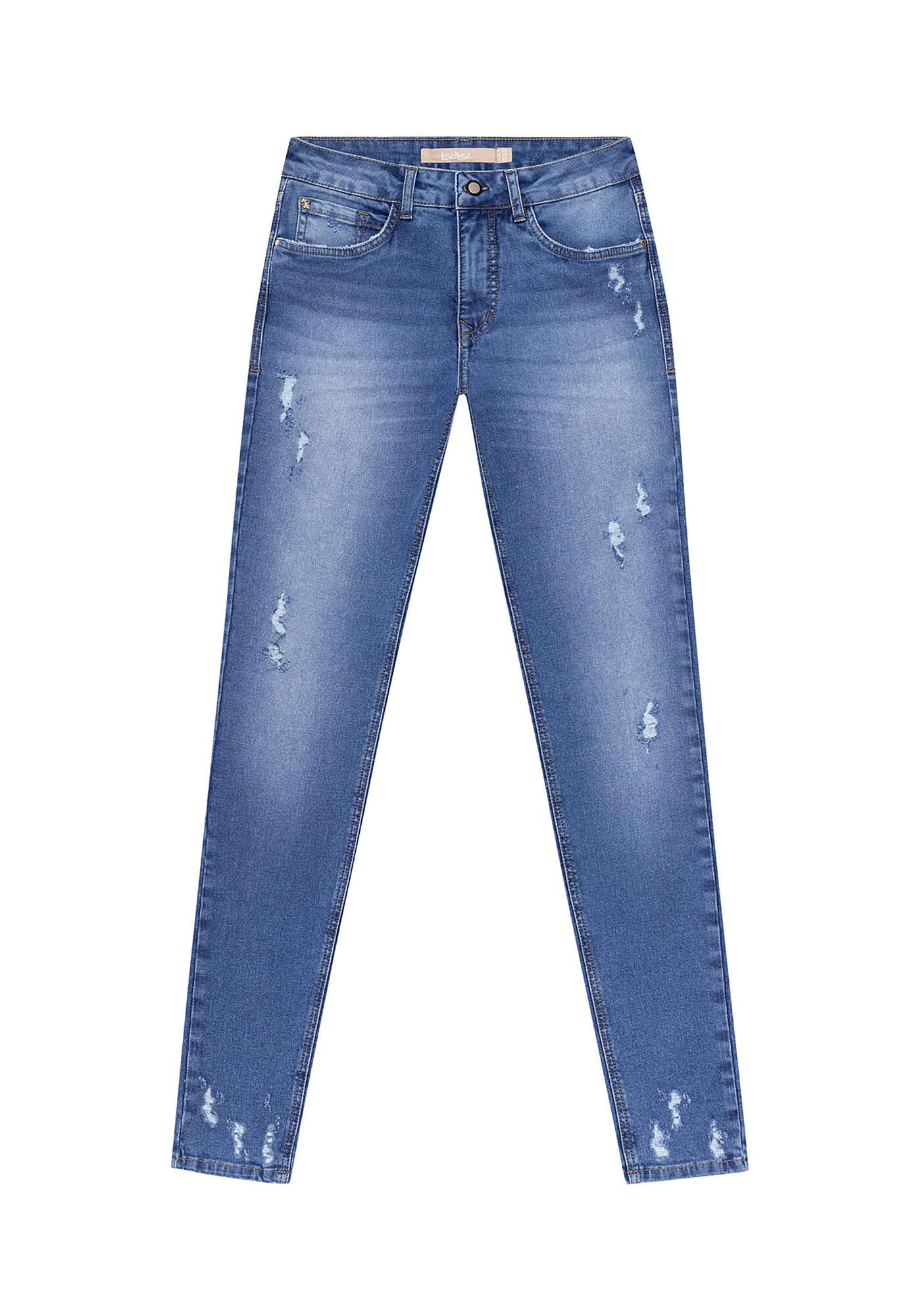 Cal&ccedil;a Jeans Com Elastano Bali, , large.