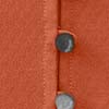 Camisa Manga Longa em Viscose com Decote V, MARROM OXIDO, swatch.
