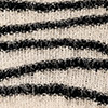 Blusão De Mangas Longas Listrado Em Tricô Com Fios De Lurex, BRANCO OFF WHITE, swatch.