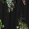Vestido Curto Estampado em Viscose com Amarração, IGARAPE, swatch.
