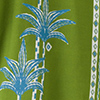 Kaftan Estampado Com Amarração, MAXI GRAVURA VERDE. Kaftan Estampado Com Amarração, MAXI GRAVURA VERDE, swatch.