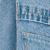 Jaqueta Jeans Curta Com Botões E Gola, JEANS, swatch.