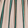 Blusa Listrada De Alças Com Elástico Em Algodão Responsável, VERDE SABEDORIA, swatch.