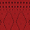 Blusa Manga Longa em Tricô com Detalhe Trama, VERMELHO FLAMINGO, swatch.