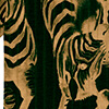 Blusa De Mangas Curtas Estampada Em Malha Com Elastano, ZEBRA PLISSE VERDE, swatch.