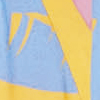 Vestido Curto Amplo Estampado com Franzidos, PAPAYA BEACH, swatch.