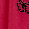 Blusa T-shirt Com Estampa Em Malha De Algodão Penteado, VERMELHO PASSION, swatch.