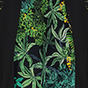 Vestido Longo Frente Única Estampado com Cut, IGARAPE, swatch.