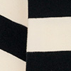 Blusão Listrado Em Tricô Com Gola E Decote Em V, B.OFF WHITE/PRETO, swatch.