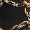 Sandália Salto Fino com Tramado Cordão, PRETO REATIVO, swatch.