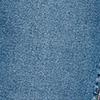 Calça Jeans Reta Slim Cropped com Detalhe Barra, JEANS, swatch.