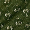 Blusa Curta Estampada Transpassada Com Amarração Lateral, MINI PALM VERDE, swatch.
