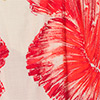 Blusa Fluida Estampada Com Amarração Posterior, HIBISCOS BEGE, swatch.