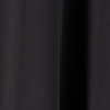 Vestido Longo Frente Única com Franzido e Cut, PRETO REATIVO, swatch.