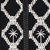 Jaqueta em Matelassê com Bordado, PRETO REATIVO, swatch.