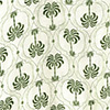 Saia Estampada Chá De Cintura Alta Com Amarração, MAXI PALM VERDE, swatch.