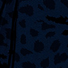 Blusa Manga 3/4 em Viscose com Amarração Gola, LEOPARDO, swatch.