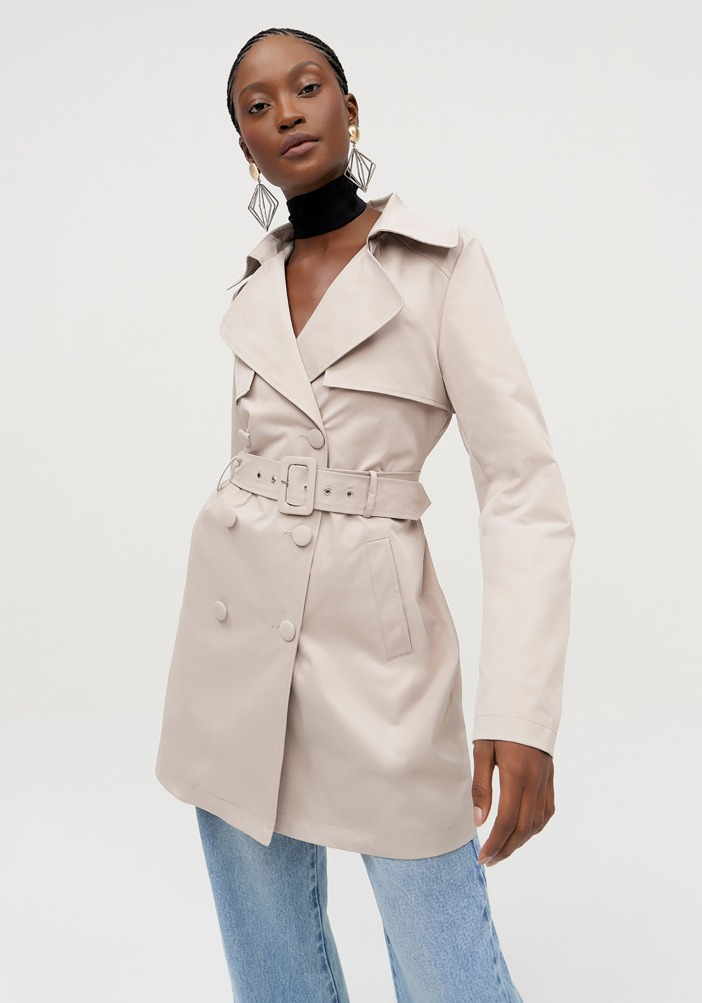 Trench Coat com Cinto | Lez a Lez Trench Coat com Cinto | Lez a Lez