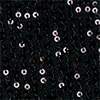 Calcinha Biquíni Com Tiras Duplas Em Malha De Paetê, PRETO, swatch.