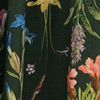 Saia Midi Estampada em Viscose com Babados, POND, swatch.