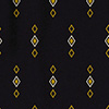Vestido Curto Estampado Sem Mangas Em Viscose, PATTERN PRETO, swatch.