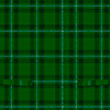 Vestido Curto Xadrez De Alças Largas Em Algodão Peletizado, M.PLAID VERDE ESCURO, swatch.
