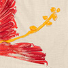 Blusa Cropped Estampada De Alças Com Faixas Embutidas, HIBISCOS BEGE, swatch.