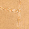 Calça Sarja Reta Slim Cargo Cropped, BEGE FLAX, swatch.