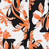 Camisa Saída De Praia Estampada Com Mangas Longas E Botões, AQUARELA MAXI PRETO, swatch.