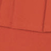 Blusa Transpassada com Babados Plissados, LARANJA MEXICO, swatch.
