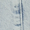 Calça Jeans Reta Cropped com Elástico, JEANS, swatch.