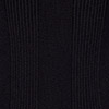 Blusa De Mangas Longas Canelada Com Gola Alta Em Tricô, PRETO, swatch.