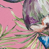 Maiô Estampado com Abertura Costas, AGUA DE COCO, swatch.