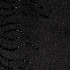 Bermuda Jeans Jorts Com Aplicações Laterais De Strass, PRETO, swatch.