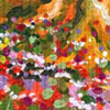Macacão Midi Estampado em Viscose com Babados, DRYA, swatch.
