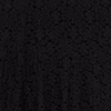 Vestido Longo De Renda Com Forro E Mangas, PRETO, swatch.