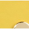 Cinto de Cintura em Couro, AMARELO, swatch.