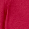 Blusa T-shirt Com Gola Alta Em Malha De Algodão Penteado, VERMELHO PASSION, swatch.